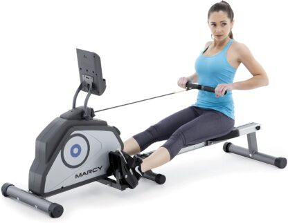 Marcy Foldable Magnetic Resistance Rowing Machine